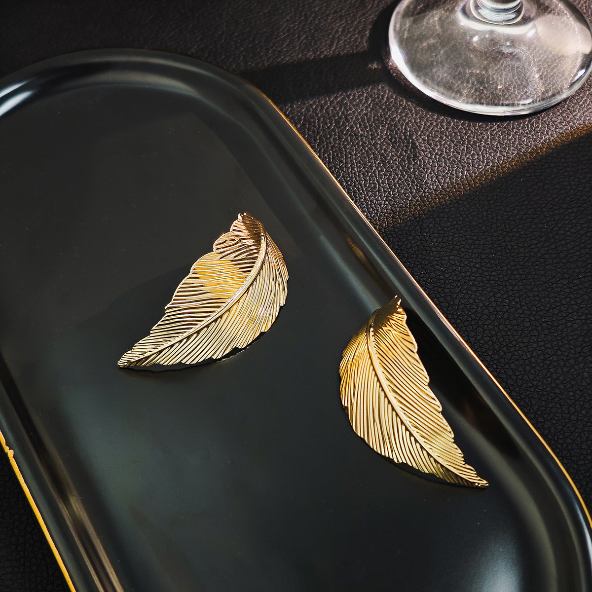 UNI-10348 - Foiled Gold Series - Earring Style 3