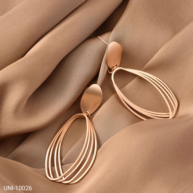 UNI-10026 - Trendy Hoop Glam - Earring