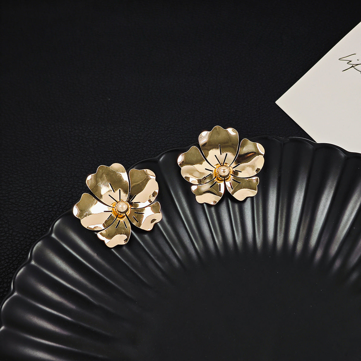 UNI-10351 - Foiled Gold Series - Earring Style 6