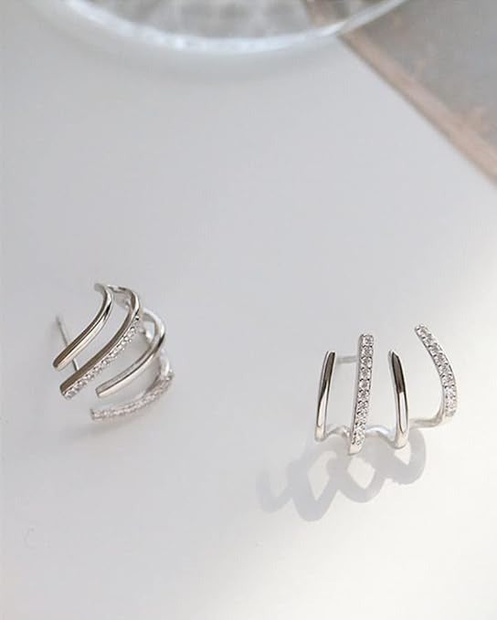 UNI-10328 - Faux Silver - Earring