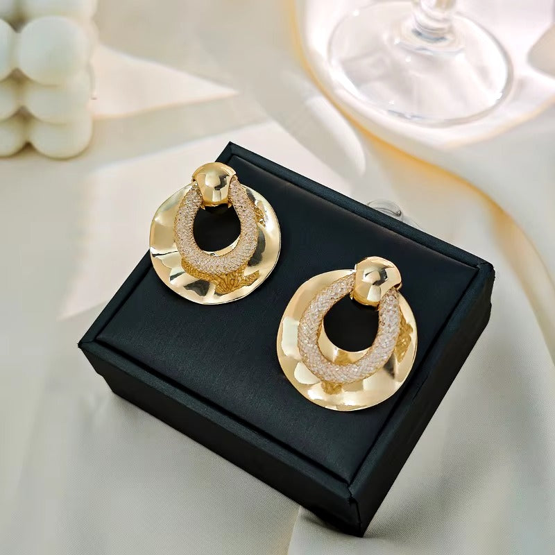 ND-3003 - Luxury Foiled Gold - Earring