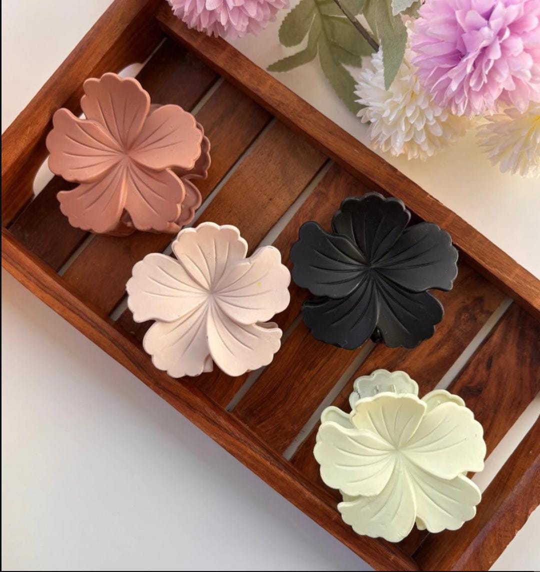 HC-101 - Colored Flower Mini - Hair Claw