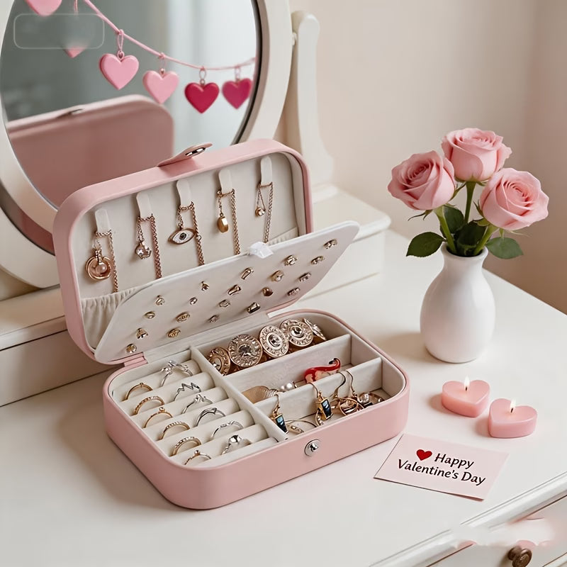JJ - 11020 - Light Pink Large - Jewelry Box