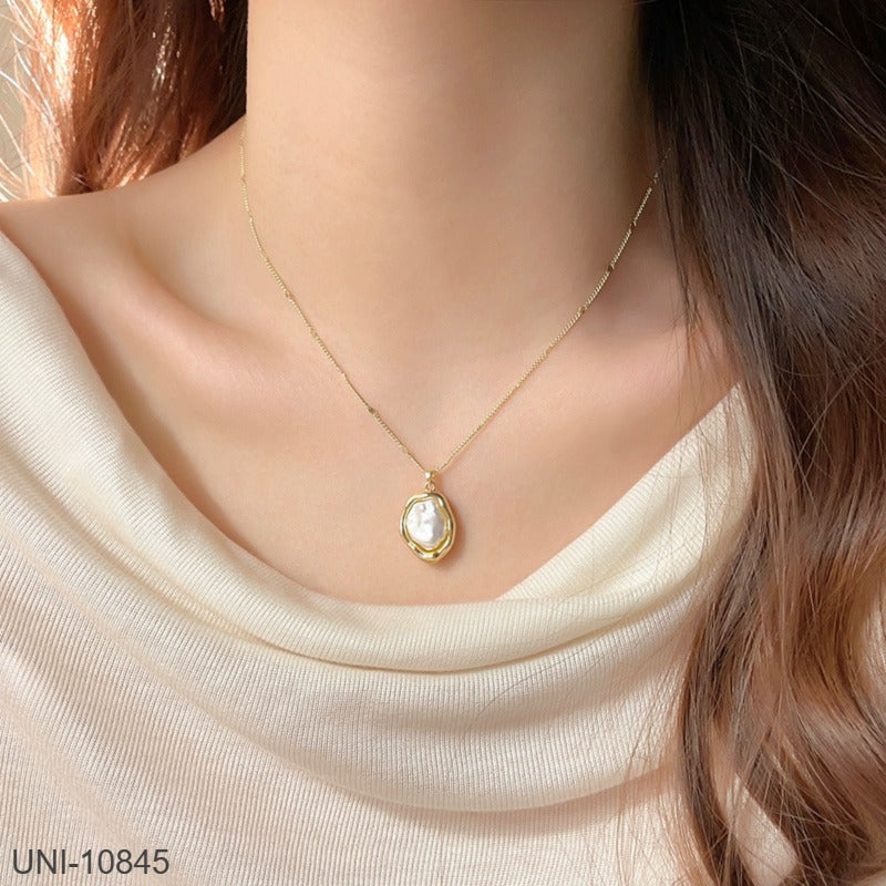 UNI-10845 - Luxury Foiled - Necklace