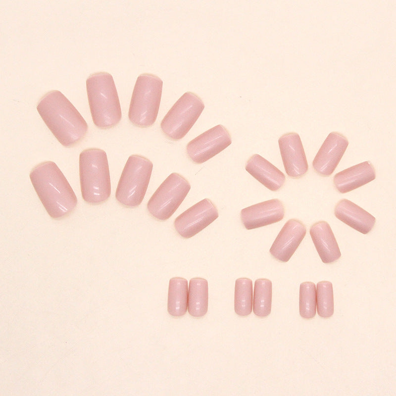 N-147 - Pink - Press On Nail Set Of 24