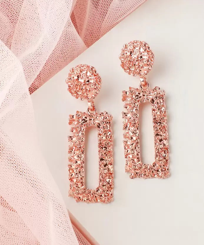 UNI-10490 - Rose Gold Plated - Earring