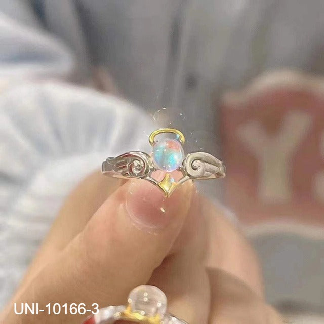 UNI-10166-3 - Angel Wings - Ring