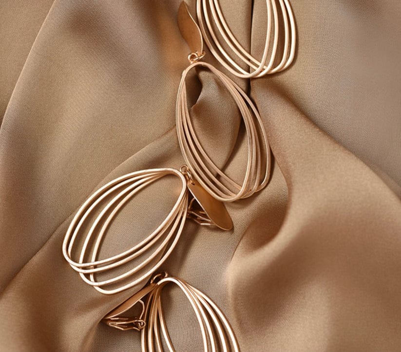 UNI-10026 - Trendy Hoop Glam - Earring