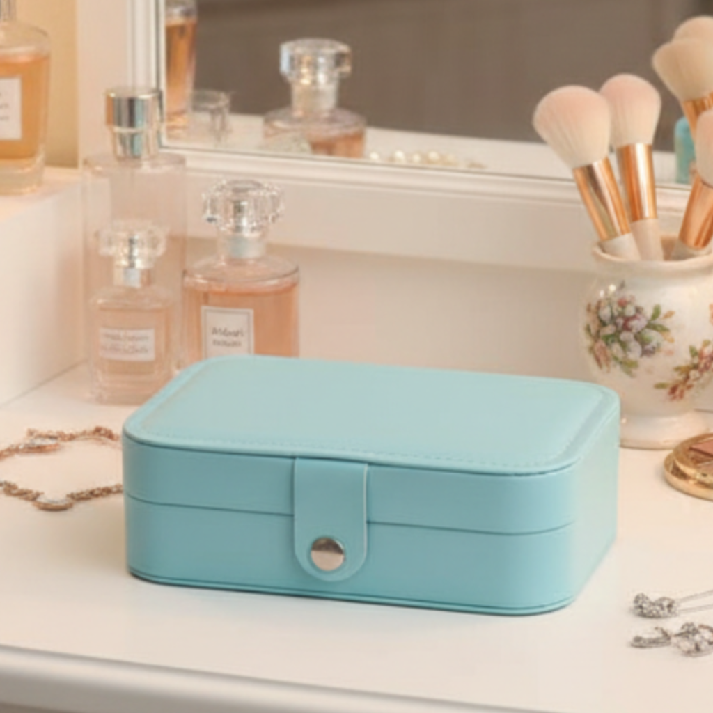 JJ - 11021 - Blue Large - Jewelry Box