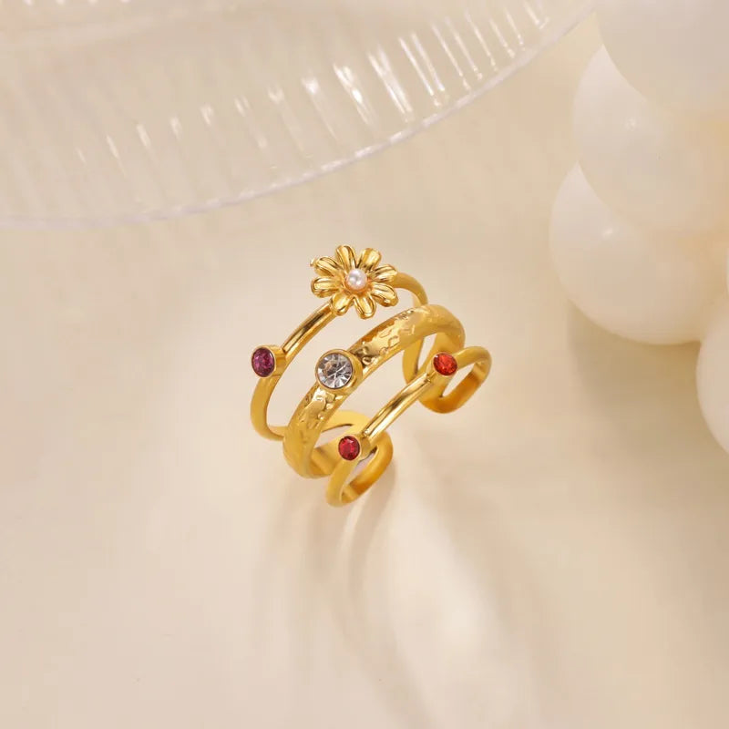 SS-12549 - Multi Gem Series - Ring Style 4