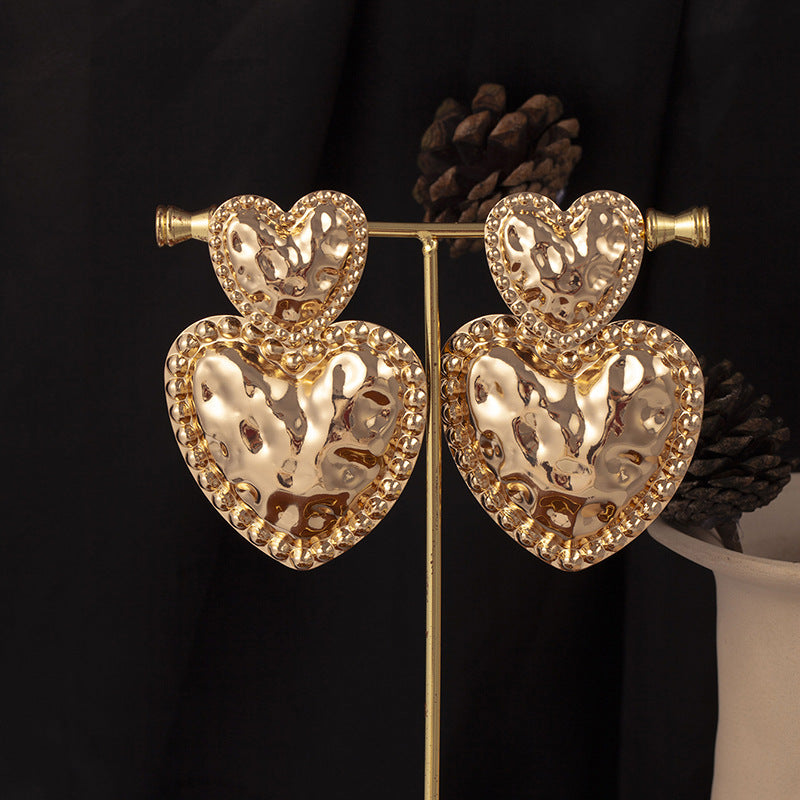 UNI-10338 - Luxury Gold Foil - Earring Style 1