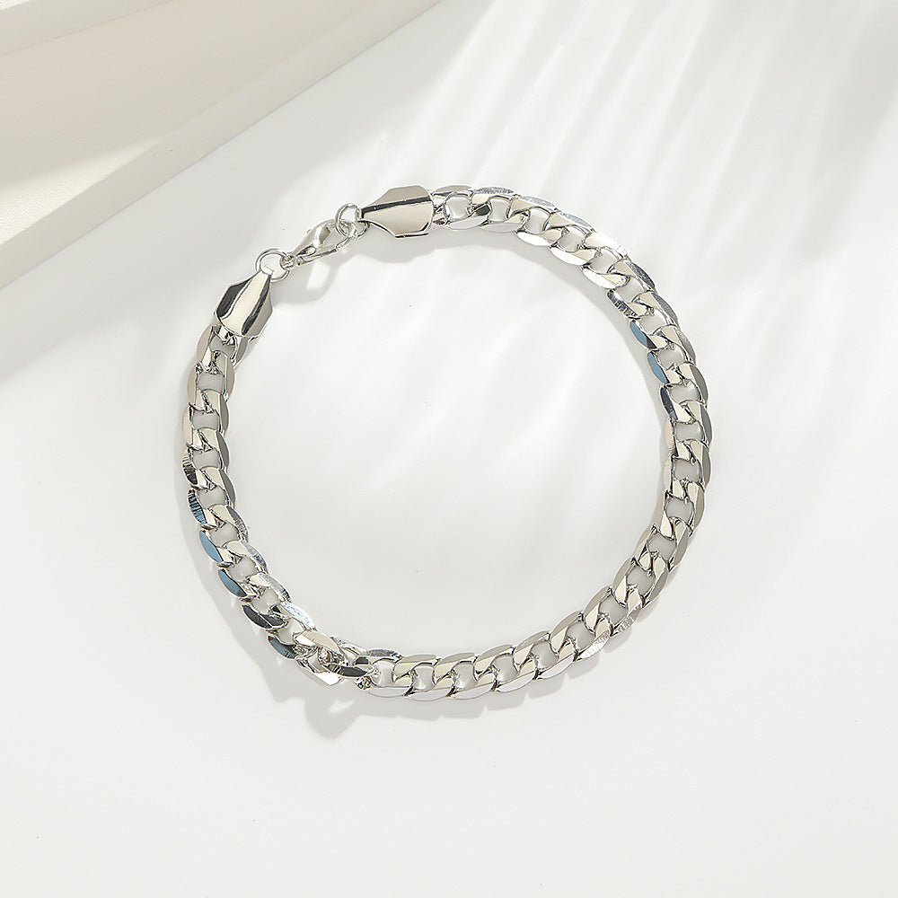 UNI-11313 - Classy Silver Chain - Bracelet