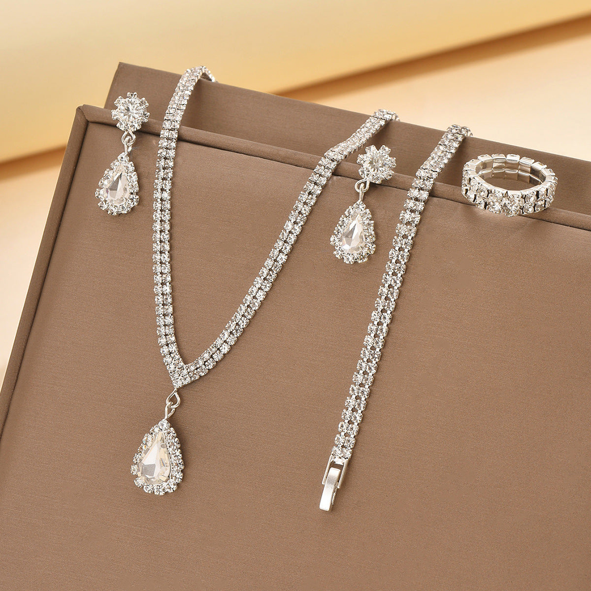 UNI-11377 - Fancy Diamonds - Jewelry Set Style 3