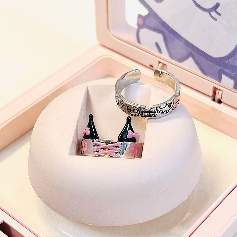 UNI-12277 - Skull Face Silver - Ring