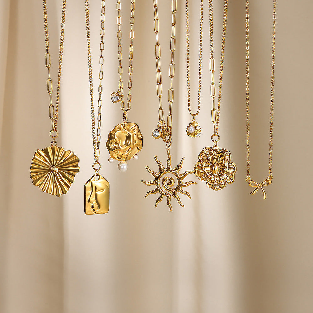 SS-12539 - Luxury Sun - Necklace