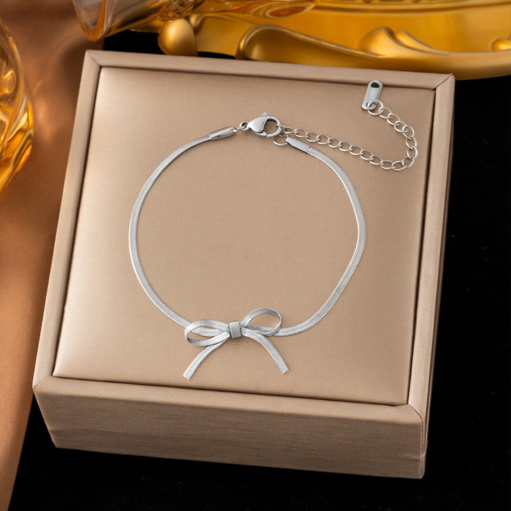 SS-12507 - Silver Bow - Bracelet