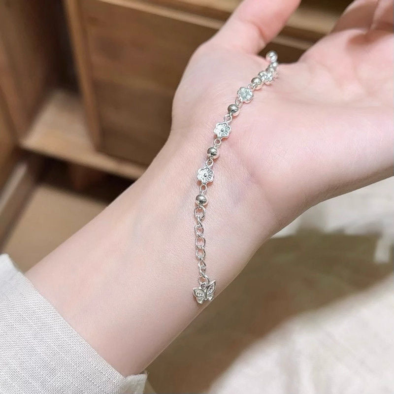 UNI-12315 - Mini Flower Silver - Bracelet