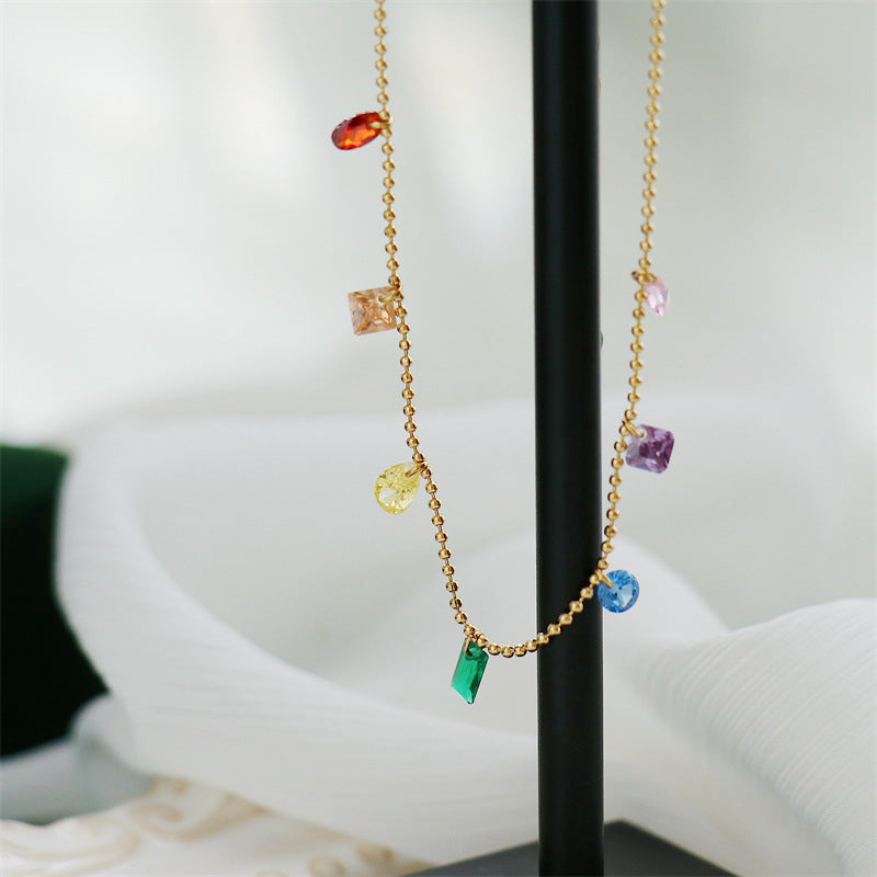 SS-11512 - Multi Gem - Necklace