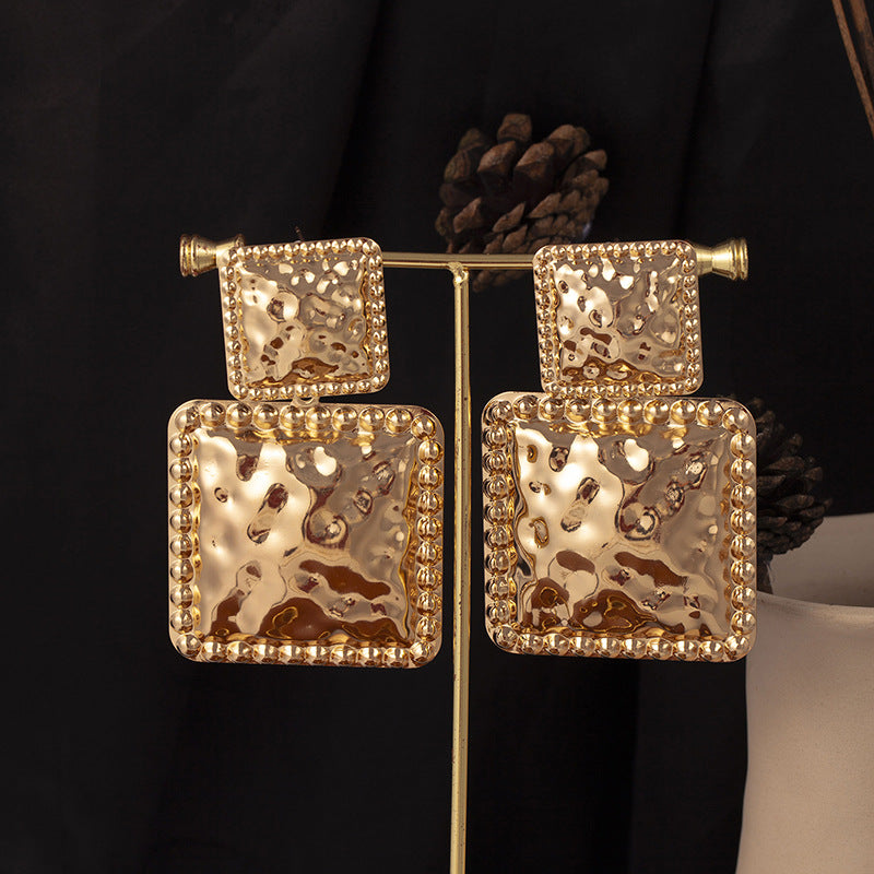 UNI-10339 - Luxury Gold Foil - Earring Style 2
