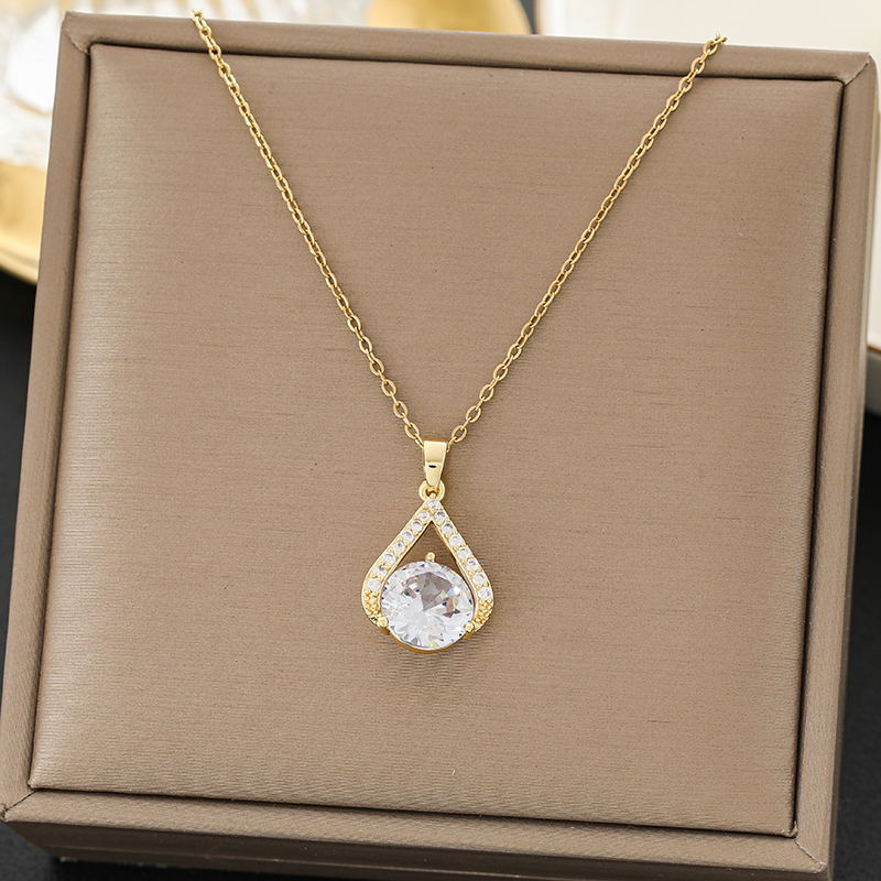 SS-11881 - Fancy Diamond Gold - Necklace