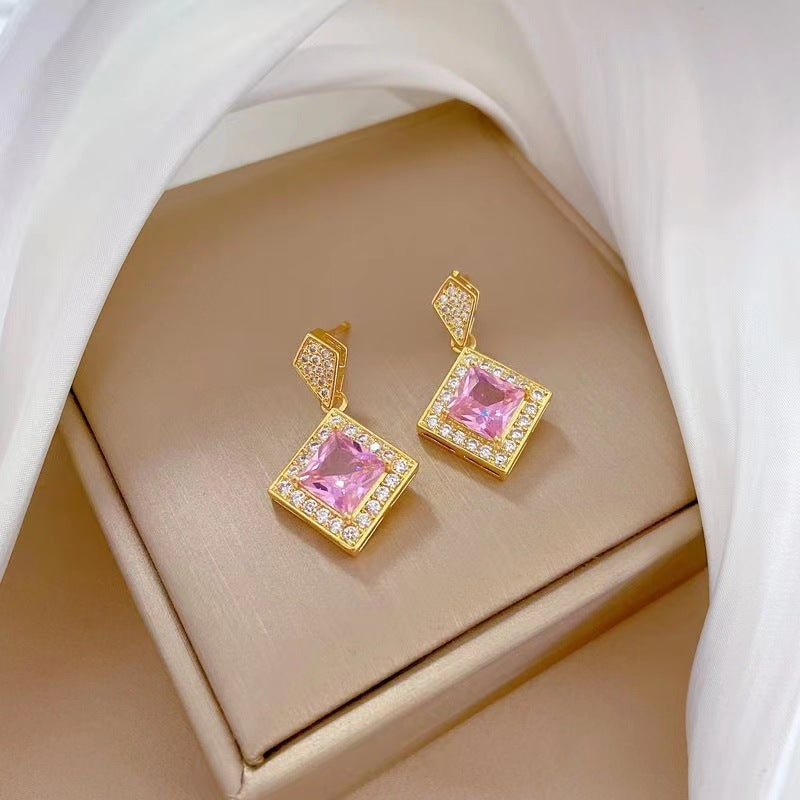 UNI-11029 - Luxury Diamond Pink - Jewelry Set