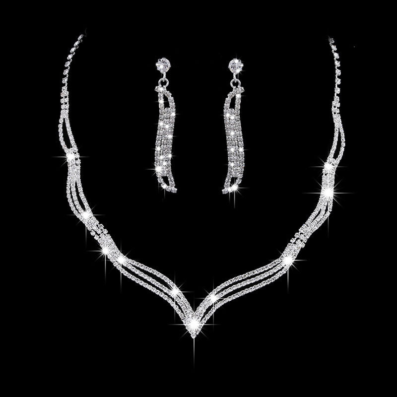 UNI-11375 - Fancy Diamonds - Jewelry Set Style 1