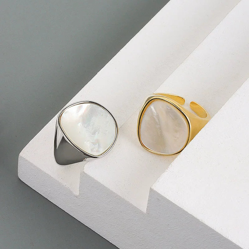 UNI-12673 - Marbled Gold Foil - Ring
