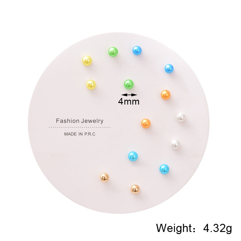 UNI-10733-740 - Blinky Mini - Ear Studs Set Of 7
