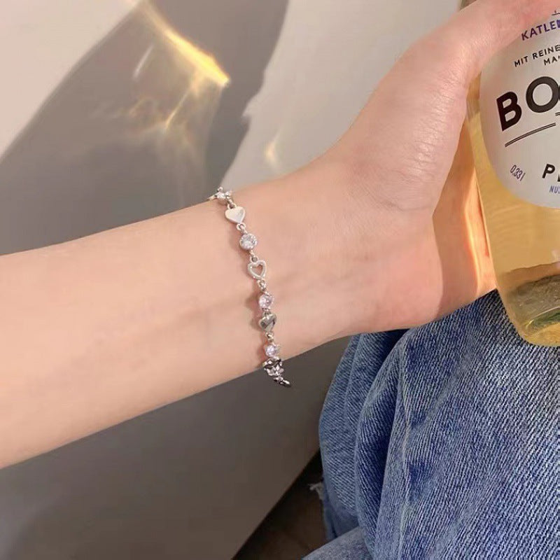 UNI-10612 - Sparkle Heart - Bracelet