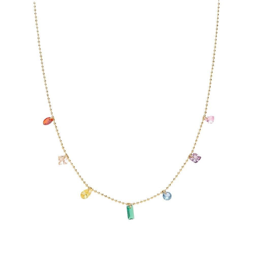 SS-11512 - Multi Gem - Necklace