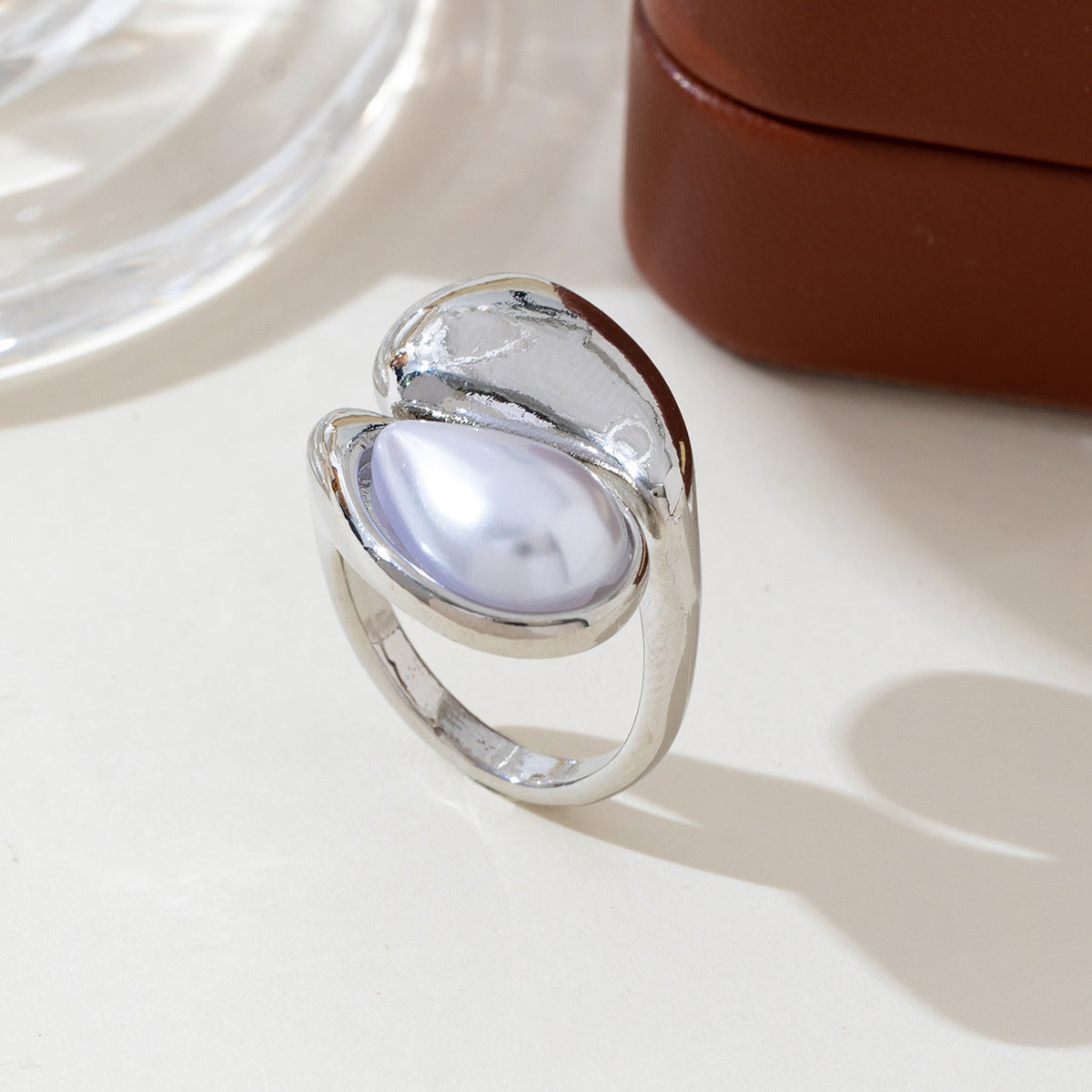 UNI-12701 - Pearly Silver Foil Series - Ring Style 3