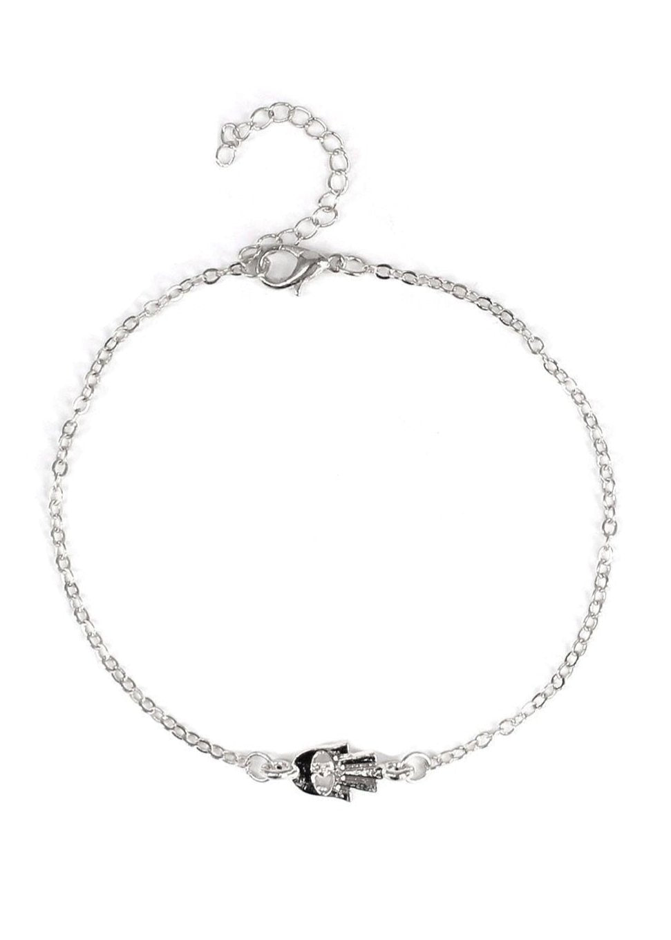 UNI-10697 - Cute Girl Silver - Anklet