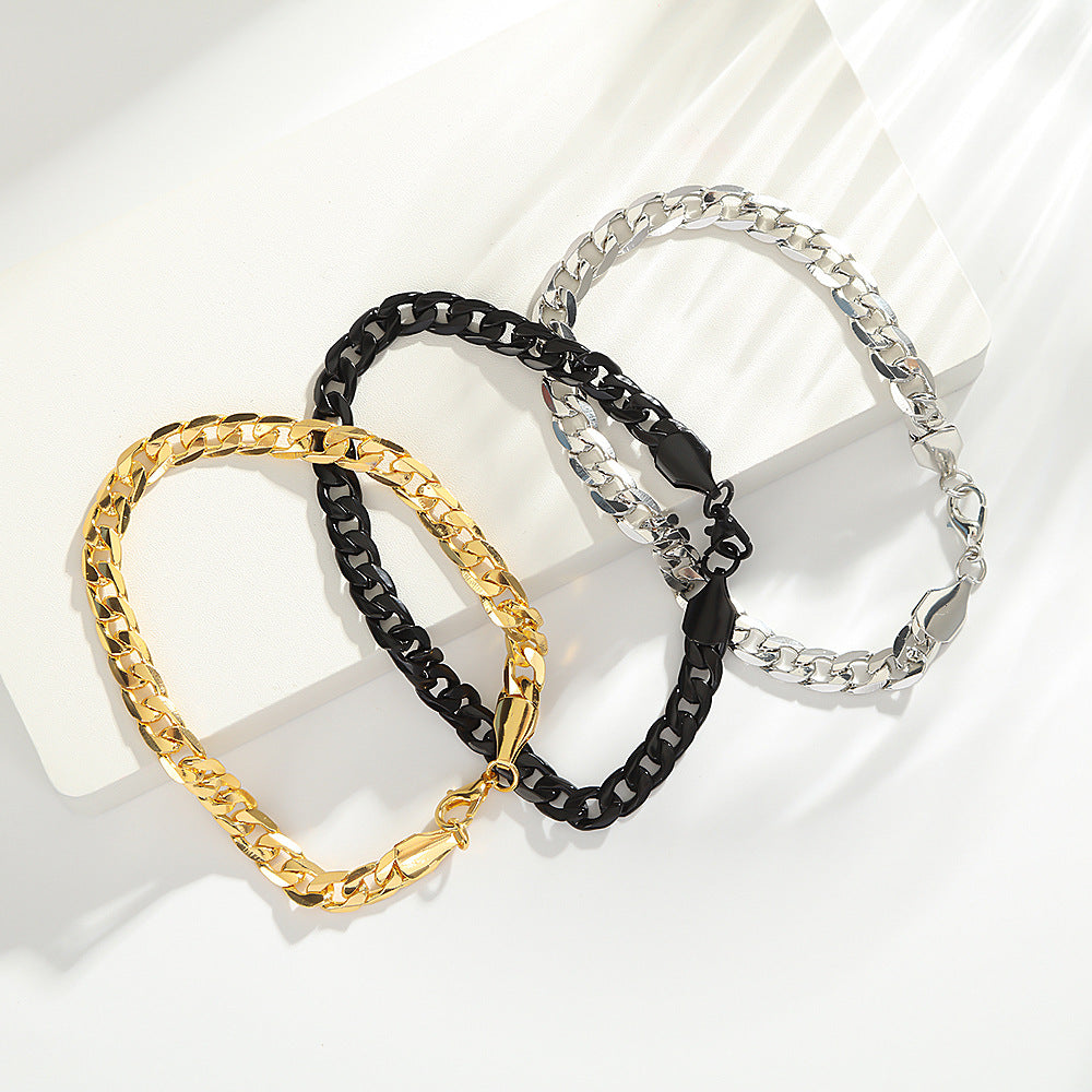 UNI-11313 - Classy Silver Chain - Bracelet