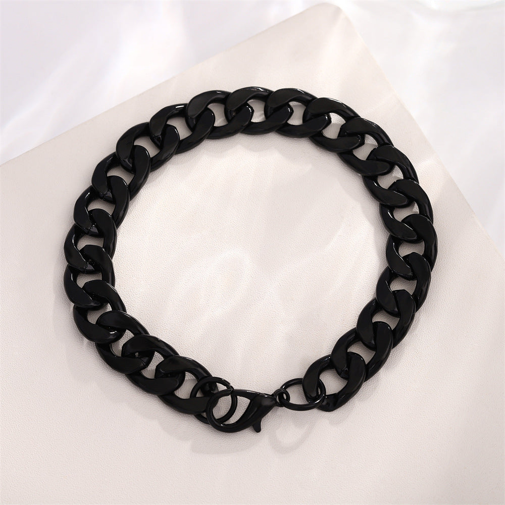 UNI-11290 - Black Chain - Bracelet