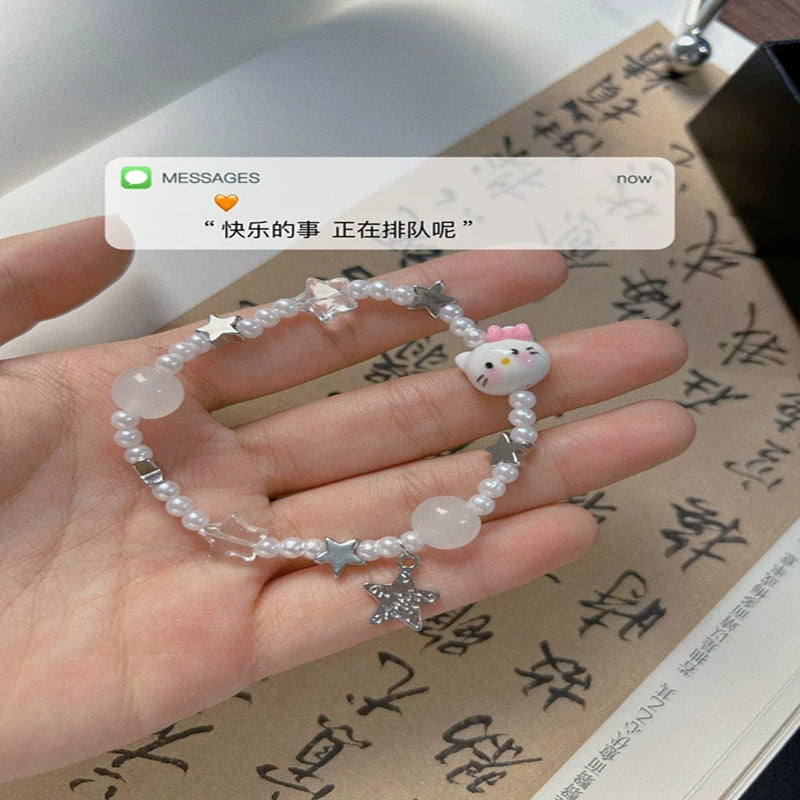 UNI-12299 - Hello Kitty Beaded - Bracelet