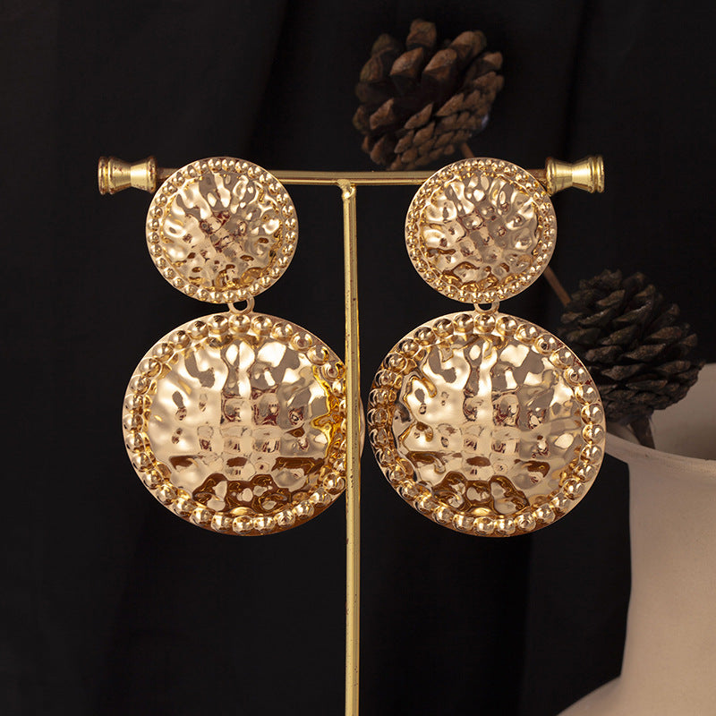 UNI-10340 - Luxury Gold Foil - Earring Style 3