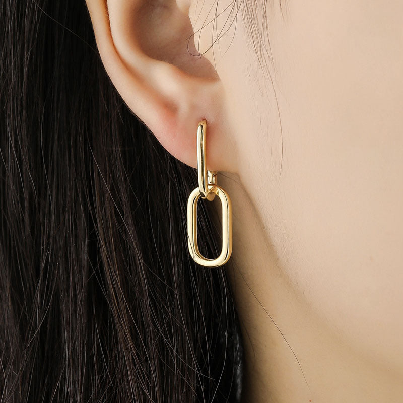 UNI-11332 - Classic Gold - Earring