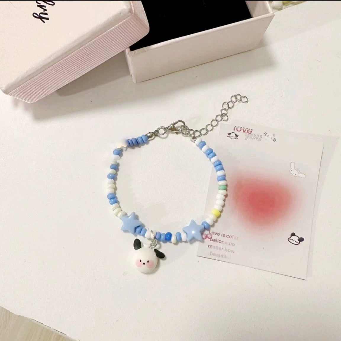 UNI-12282 - Pochacco Beaded - Bracelet