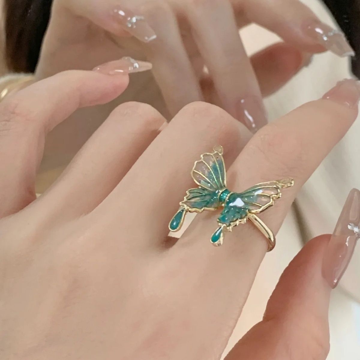 UNI-11165 - Butterfly Gold - Ring