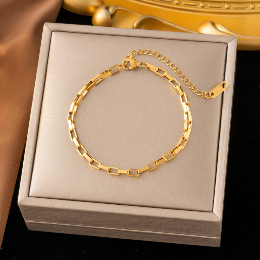 SS-12530 - Boxy Chain Gold - Bracelet