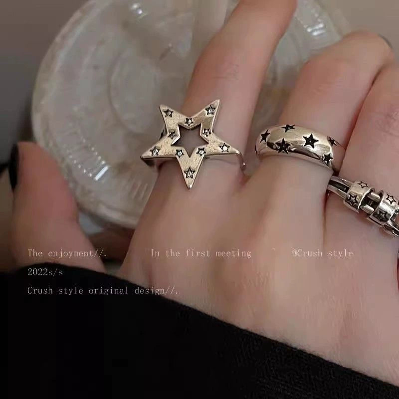 UNI-12301 - Silver Star - Ring