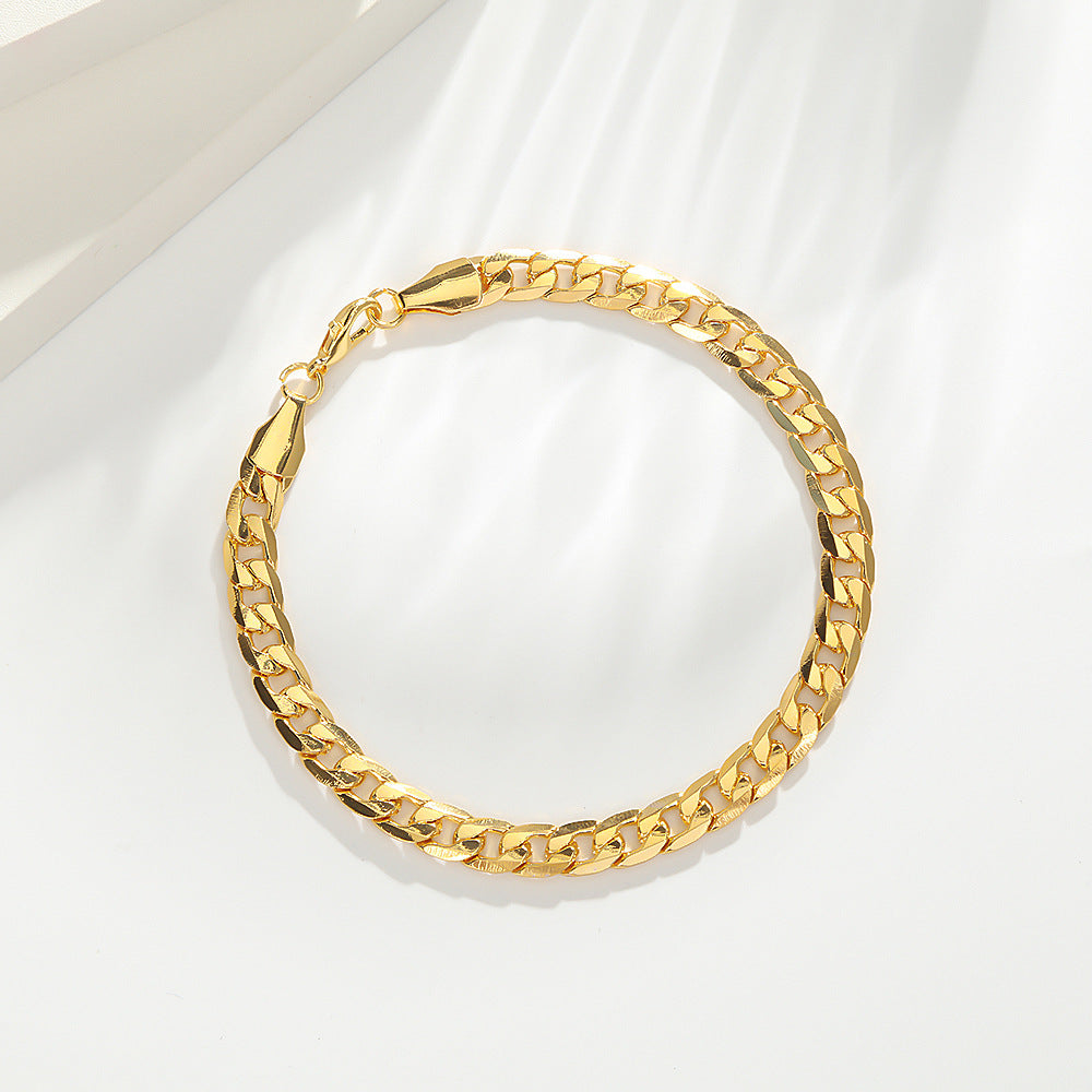 UNI-11312 - Classy Gold Chain - Bracelet