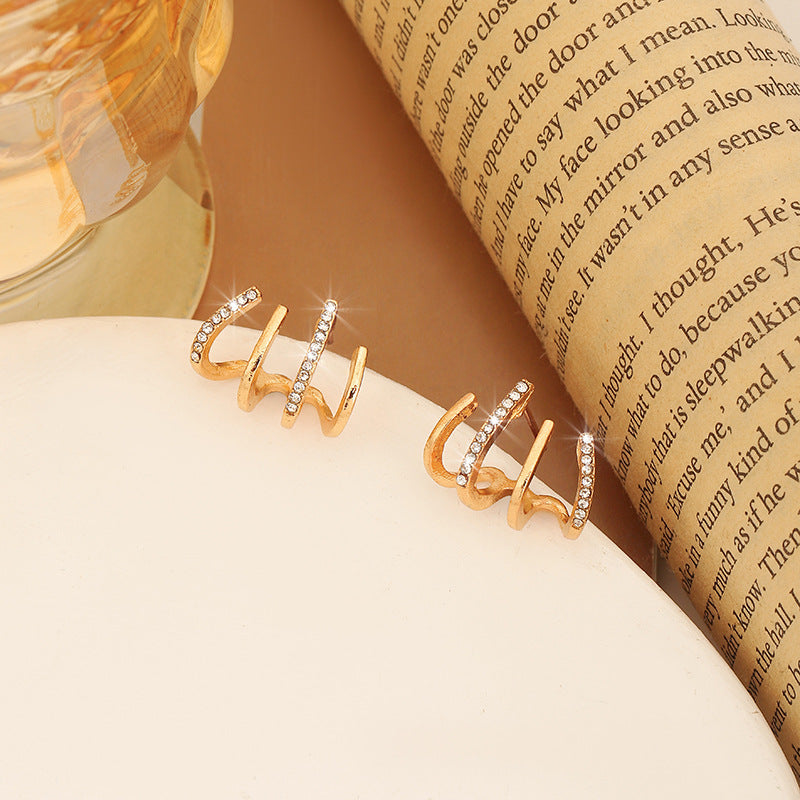 UNI-10327 - Faux Gold - Earring