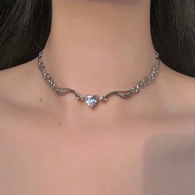 UNI-11214 - Neck Diamond Chain - Necklace