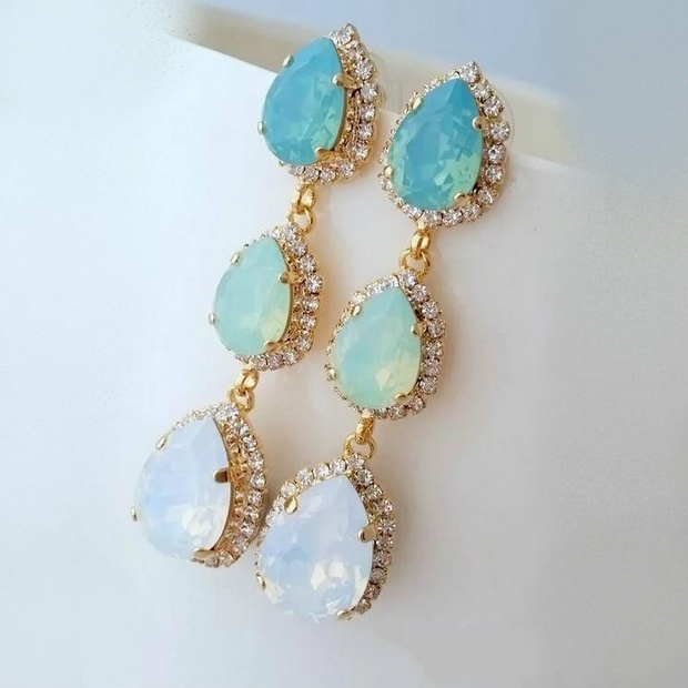 UNI-10208 - Diamond Gold - Earring