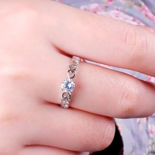 UNI-10198 - Heart Diamond - Ring