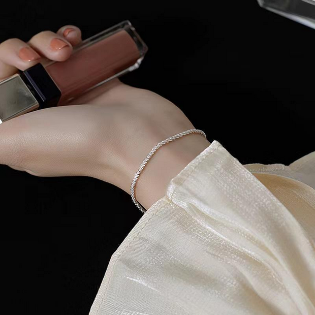 UNI-10859 - Sparkle Chain Silver - Bracelet