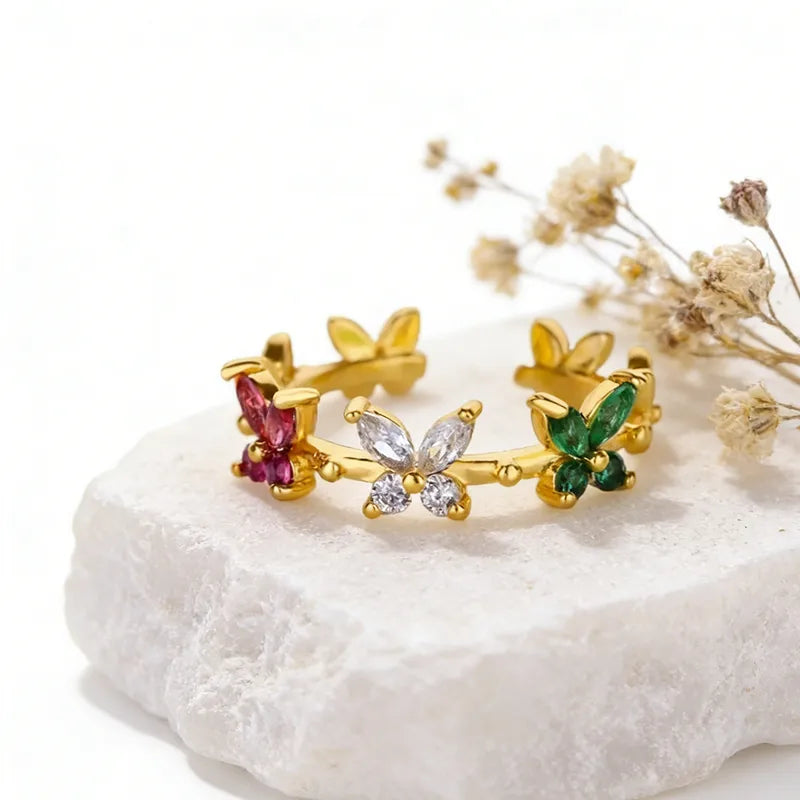 SS-12552 - Multi Gem Series - Ring Style 7