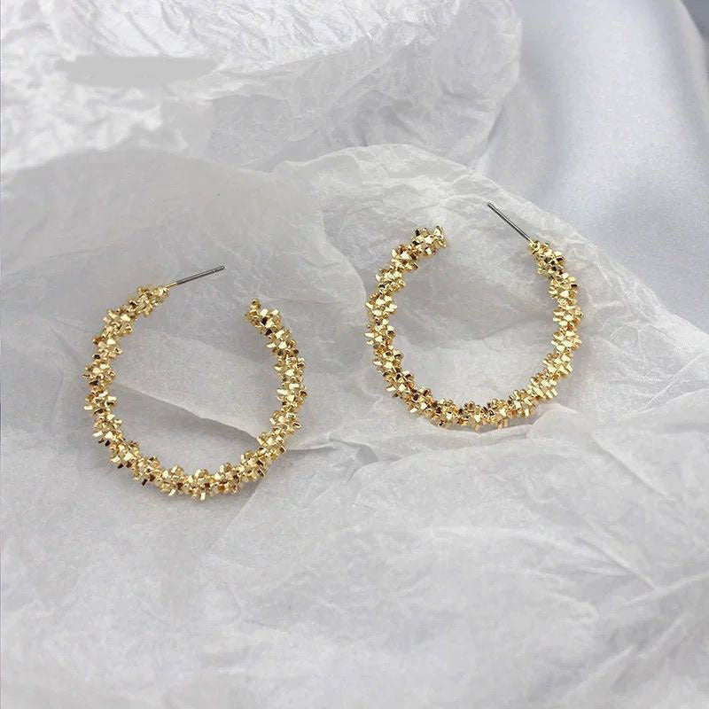 UNI-10088 - Elegant Gold Foiled - Earring