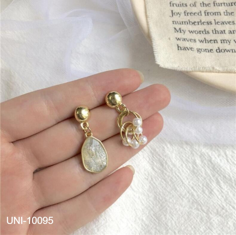 UNI-10095 - Fancy Gold - Earring